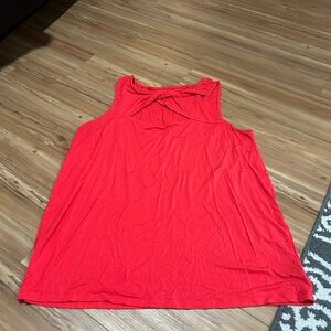 Torrid Red Sleeveless Tank Top